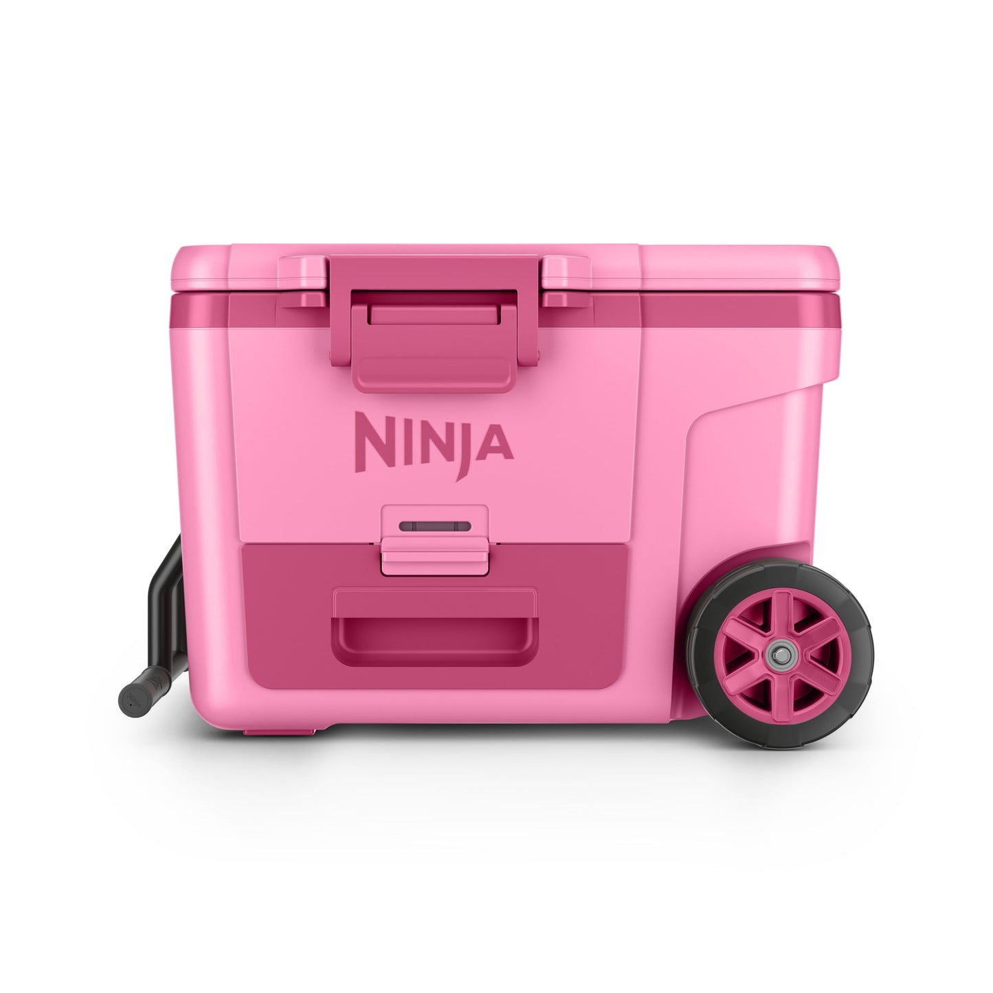 Ninja FrostVault 45QT Cooler with Wheels | Insulated with Temp Dry Storage Drawer | Keeps Ice Cold for Days | for The Beach, Camping, Picnics & More | Halocline Green | FB245TL