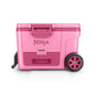 Ninja FrostVault 45QT Cooler with Wheels | Insulated with Temp Dry Storage Drawer | Keeps Ice Cold for Days | for The Beach, Camping, Picnics & More | Halocline Green | FB245TL