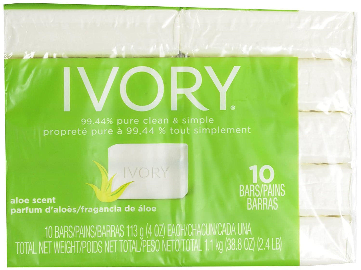Ivory Original 24-Count: Bath Size Bars 4 Oz