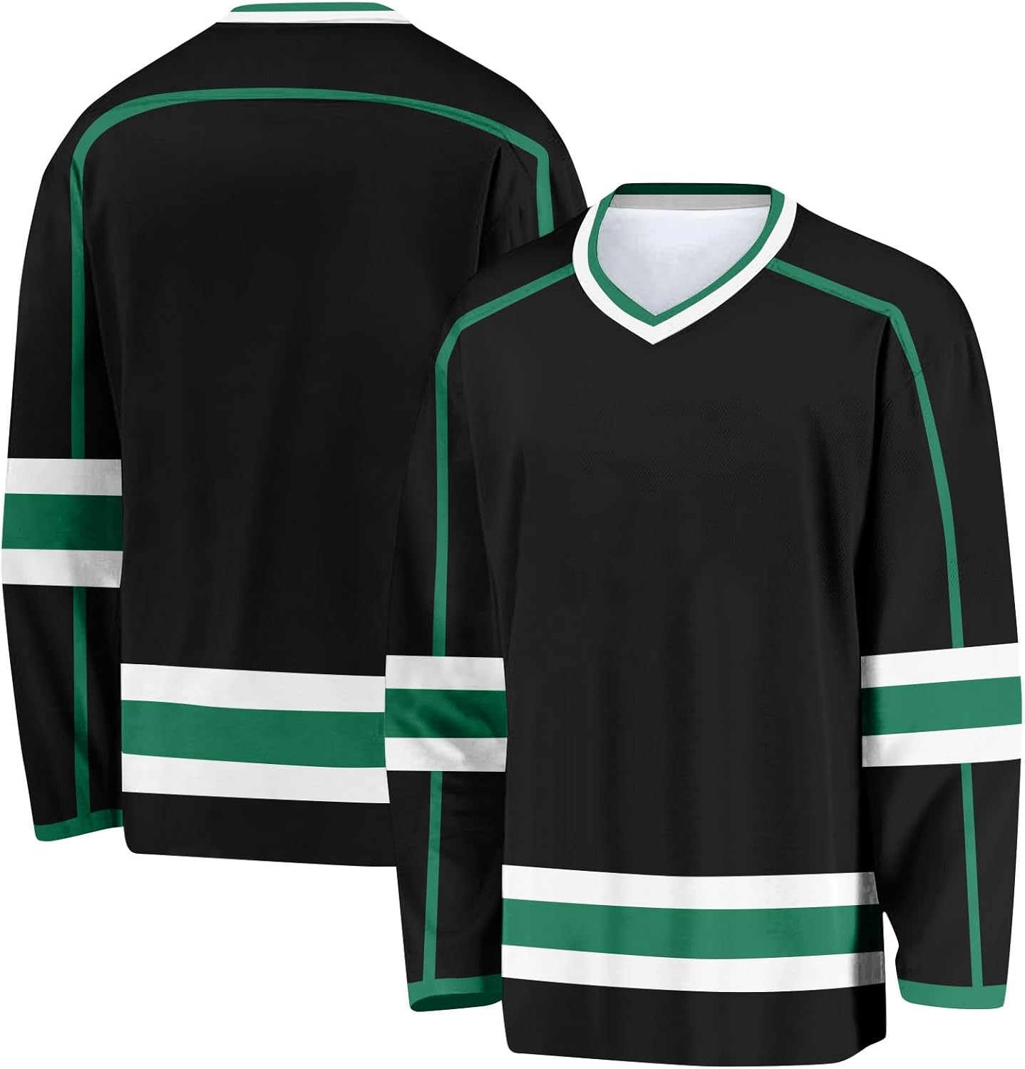 Individuelles Hockeytrikot für Herren/Damen/Kinder/Jugendliche, personalisierbar mit Name/Nummer/Logo, Übergröße Hockey-Shirt