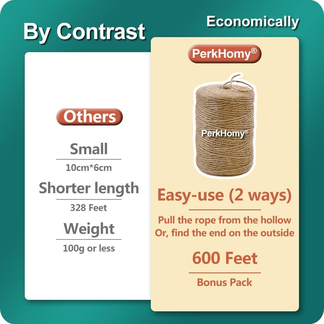 Natural Jute Twine for All Your Crafting and Gardening Needs