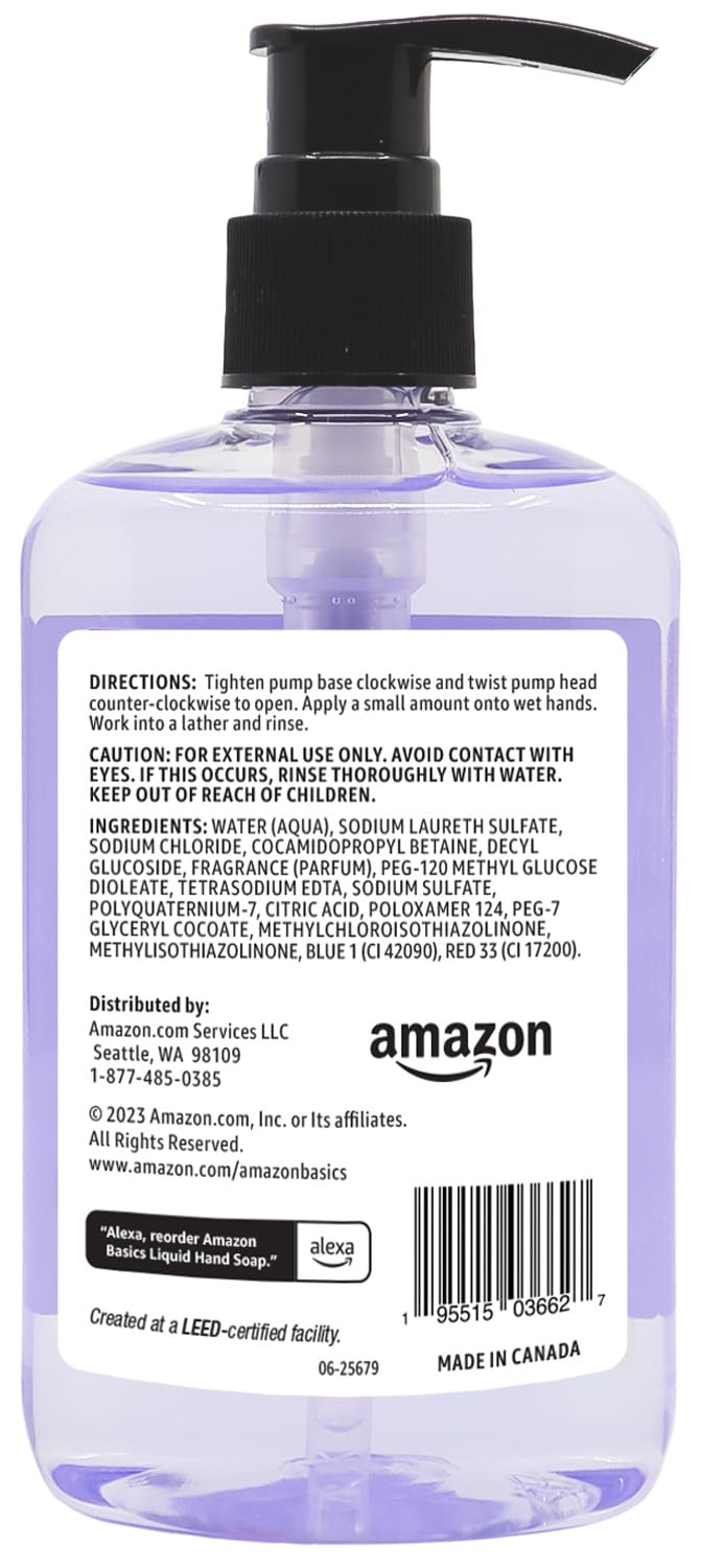 Amazon Basics Original Fresh Liquid Hand Soap Review