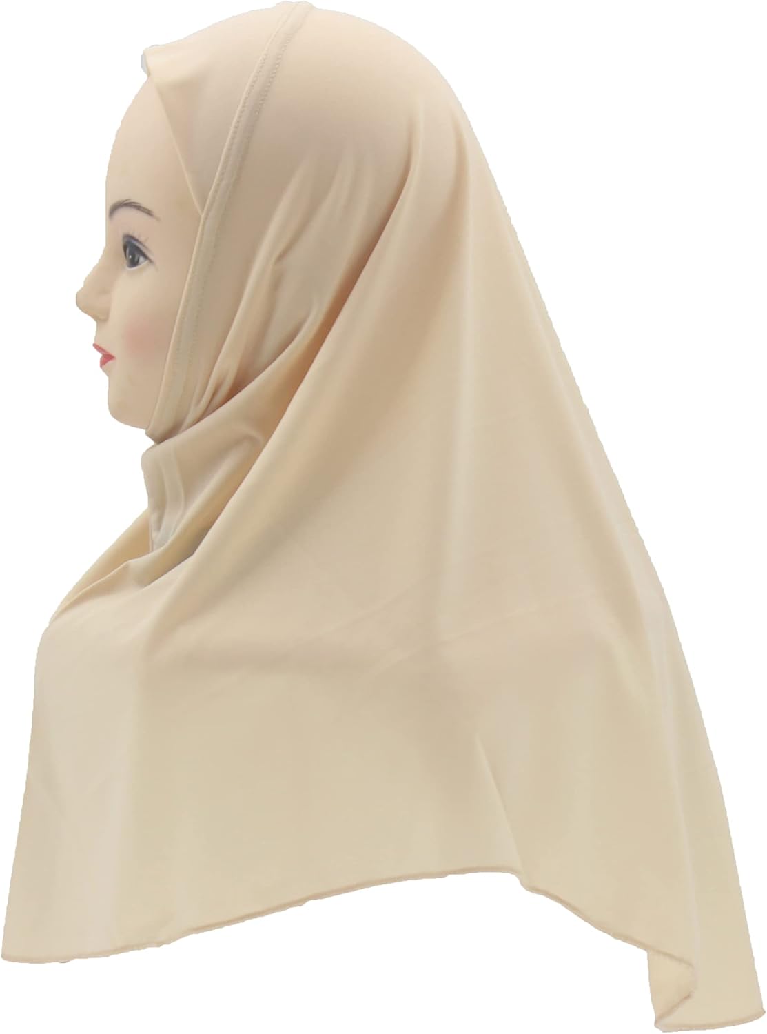 Mädchen Hijab Muslim Kinder Kopftuch Uni für 6-11 Jahre Fertig zum Tragen