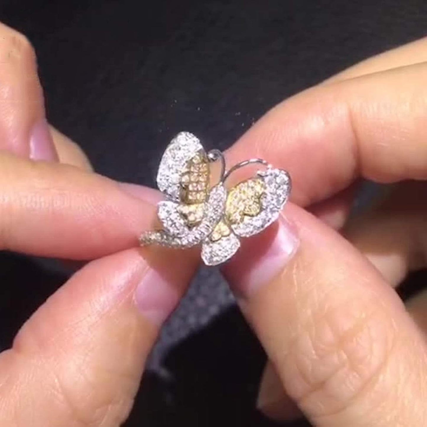 Womens's Wedding Rings, 0.5ct Cz Diamond Rings for Womens White Gold Ring for Girlfriend Gifts