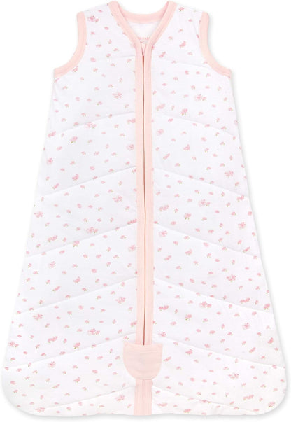 Burt's Bees Baby Infant Wearable Blanket, Organic Cotton Unisex Beekeeper - Light Weight 0.5 TOG or Medium Weight 1.5 TOG