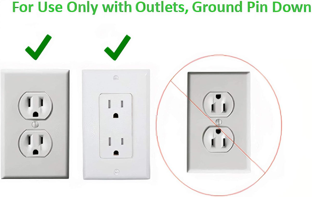 Sleek Socket Original & Patented Ultra-Thin Outlet Concealer with Cord Concealer Kit, 3-Foot Flat Extension Cord with 3 Outlets Power Strip, Safety Certified, Ideal for Kitchens and Behind Furniture