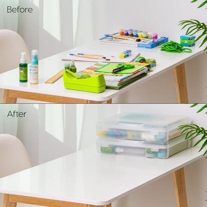 IRIS USA Scrapbook Paper Storage Cases: A Crafter's Best Friend