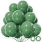 110pcs Black Balloon 12 inch, Black Latex Balloons for Birthday Party Baby Shower Wedding(with 2 Ribbons).