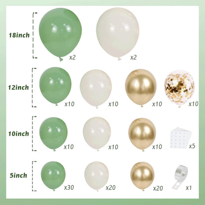 Blush Pink Ballons Girlande Bogen Kit, 144 Stücke Retro Rosa Roségold Sand Weiß Konfetti Ballons für Brautparty Valentinstag Hochzeit Verlobung Geburtstag Party Dekorationen……
