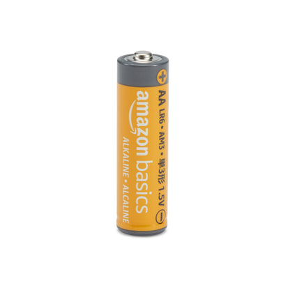 Amazon Basics AA Alkaline Hochleistungsbatterien, 48 Stück, 1,5 Volt, 10 Jahre lagerfähig, langlebig, auslaufsicher