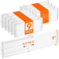 Lifewit 8" Tall 4 Pack Drawer Dividers, 13.8"-22.2" Adjustable Deep Drawer Organizer Clothes, Expandable White Plastic Separators for Dresser, Kitchen, Cabinet, Closet, Office Organization & Storage