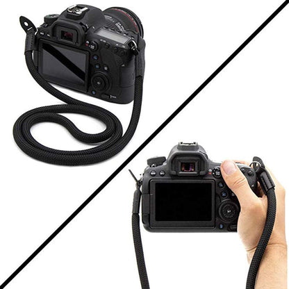 Eorefo Camera Strap Vintage 100cm Nylon Climbing Rope Camera Neck Shoulder Strap