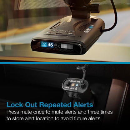Escort Radar Detector SmartCord Coiled Wire for Redline 360c, MAX 360/c MKII, 3, 4, MAXcam 360c and Additional Models