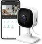 TP-Link Tapo 1080P Indoor Security Camera for Baby Monitor, Dog Camera w/Motion Detection, 2-Way Audio Siren, Night Vision, Cloud & SD Card Storage, Works w/Alexa & Google Home (Tapo C100)