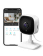 Tapo 1080P Indoor Wired Security Camera - Works as a Baby Monitor & Pet Camera, Motion Detection, 2-Way Audio, Siren, Night Vision, Subscription-Free Local Storage or Optional Cloud, C101