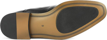 Bruno Marc Men's Dress Loafers Hutchingson Formal Monk Strap Slip-on Leather Shoes
