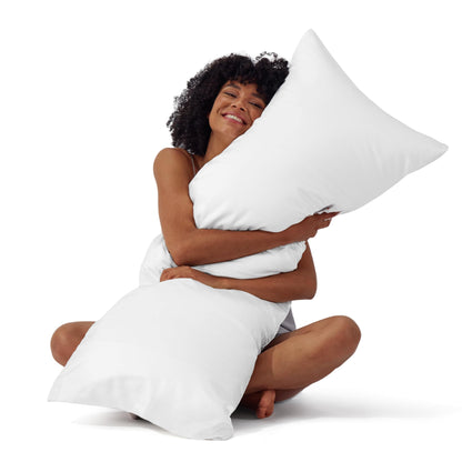 Bedsure Satin Pillow Case Queen Size 2 Pack, Similar to Silk Pillow Cases, Silky Pillowcase Covers for Hair and Skin with Envelope Closure, Gifts for Women Men, Grey, 20x30 Inches