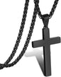 Plain Cross-Black