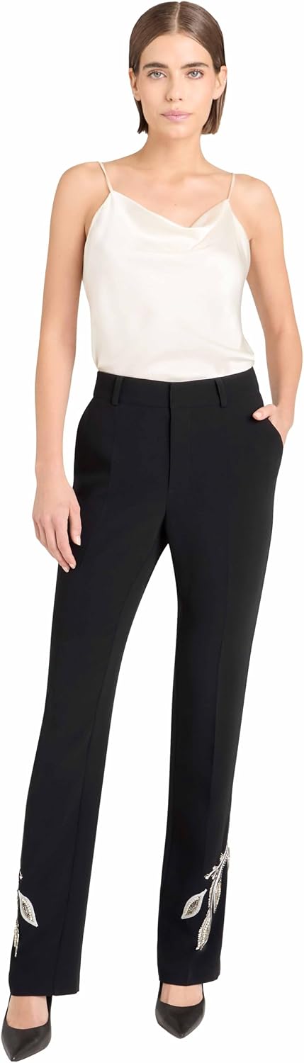 Cinq à Sept Womens Metal Paisley Kerry Pant Review