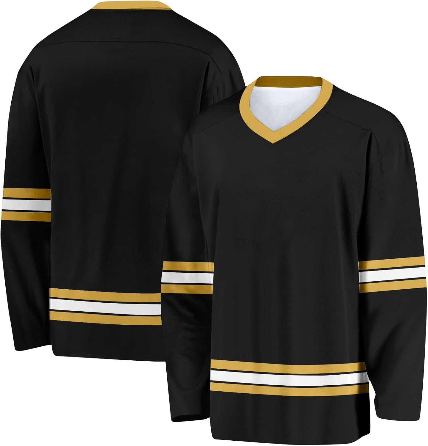 Individuelles Hockeytrikot für Herren/Damen/Kinder/Jugendliche, personalisierbar mit Name/Nummer/Logo, Übergröße Hockey-Shirt