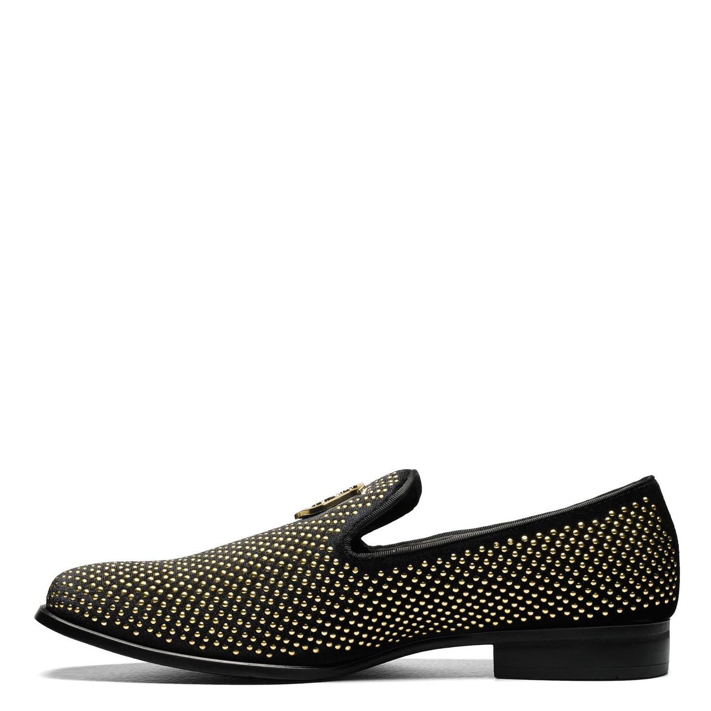 Stacy Adams Men's Swagger Studded Ornament Slip-on Driving Style Loafer