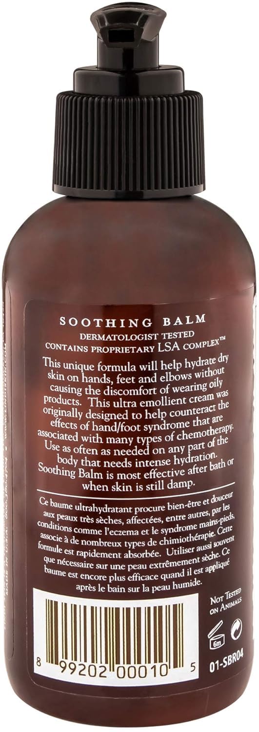 Lindi Skin: Soothing Balm: Rich emollient balm for hands, feet, and extreme dry skin (4 oz.)