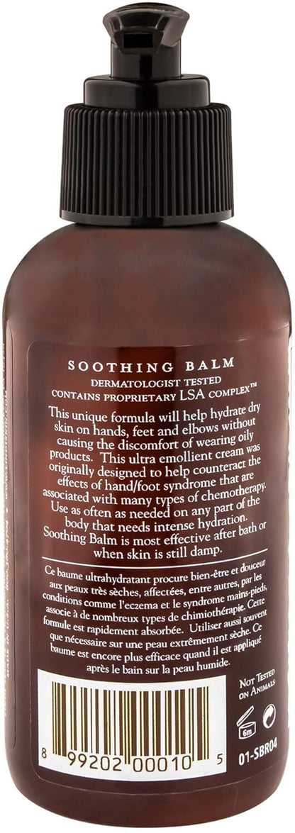 Lindi Skin: Soothing Balm: Rich emollient balm for hands, feet, and extreme dry skin (4 oz.)