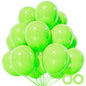 110pcs Black Balloon 12 inch, Black Latex Balloons for Birthday Party Baby Shower Wedding(with 2 Ribbons).