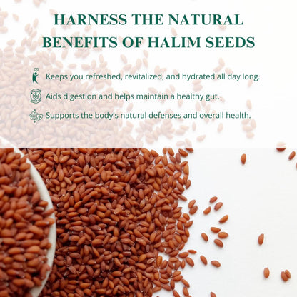 Nutriwish Halim Samen (Aliv/Gartenkresse-Samen), 250 g | Nährstoffreiche Superfood-Samen zum Verzehr | Perfekt für Salate, Suppen, Smoothies, Backwaren, Proteinsnacks & tägliche Wellness-Ernährung