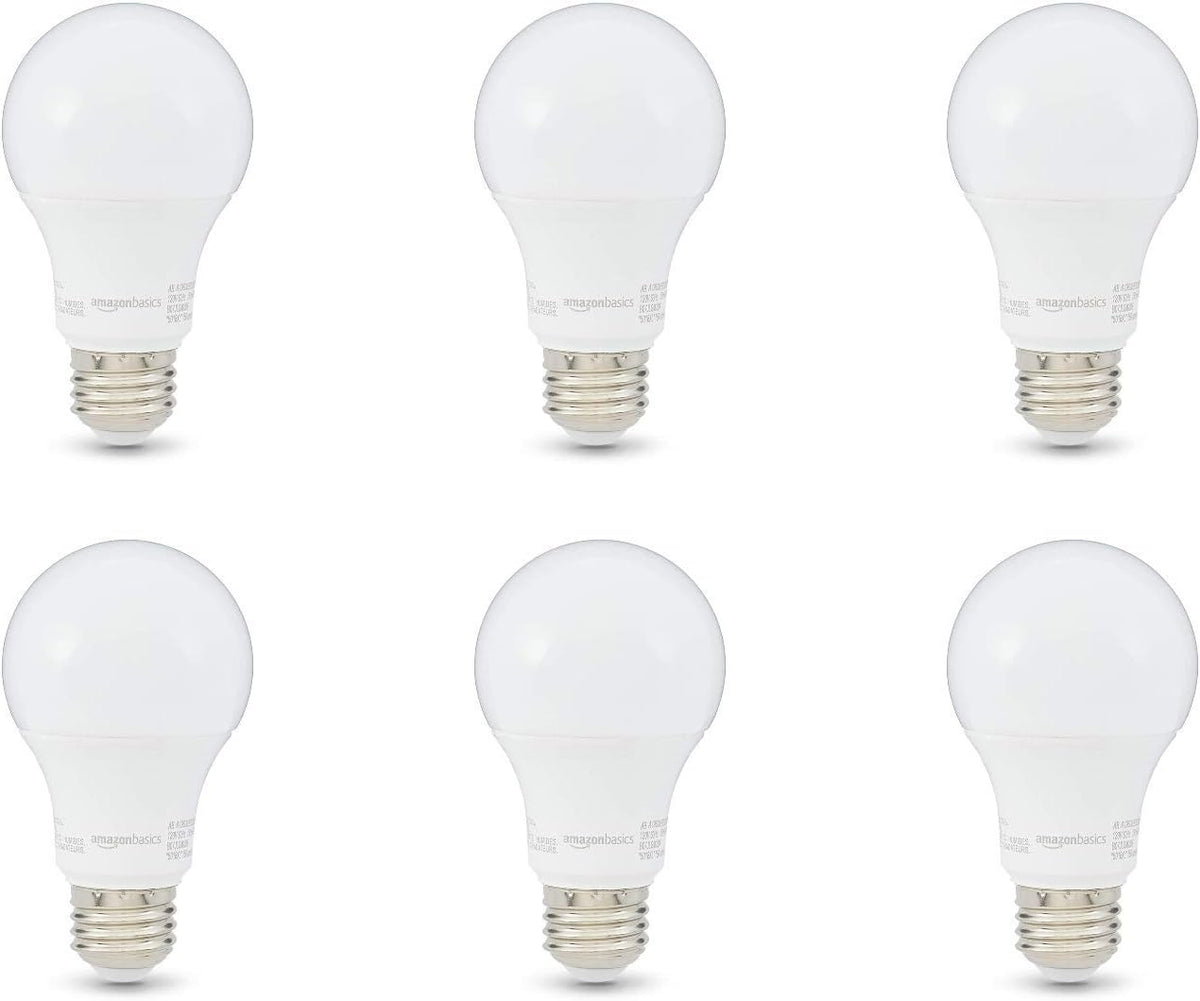 6 Count (Pack of 1)Daylight60W Equivalent