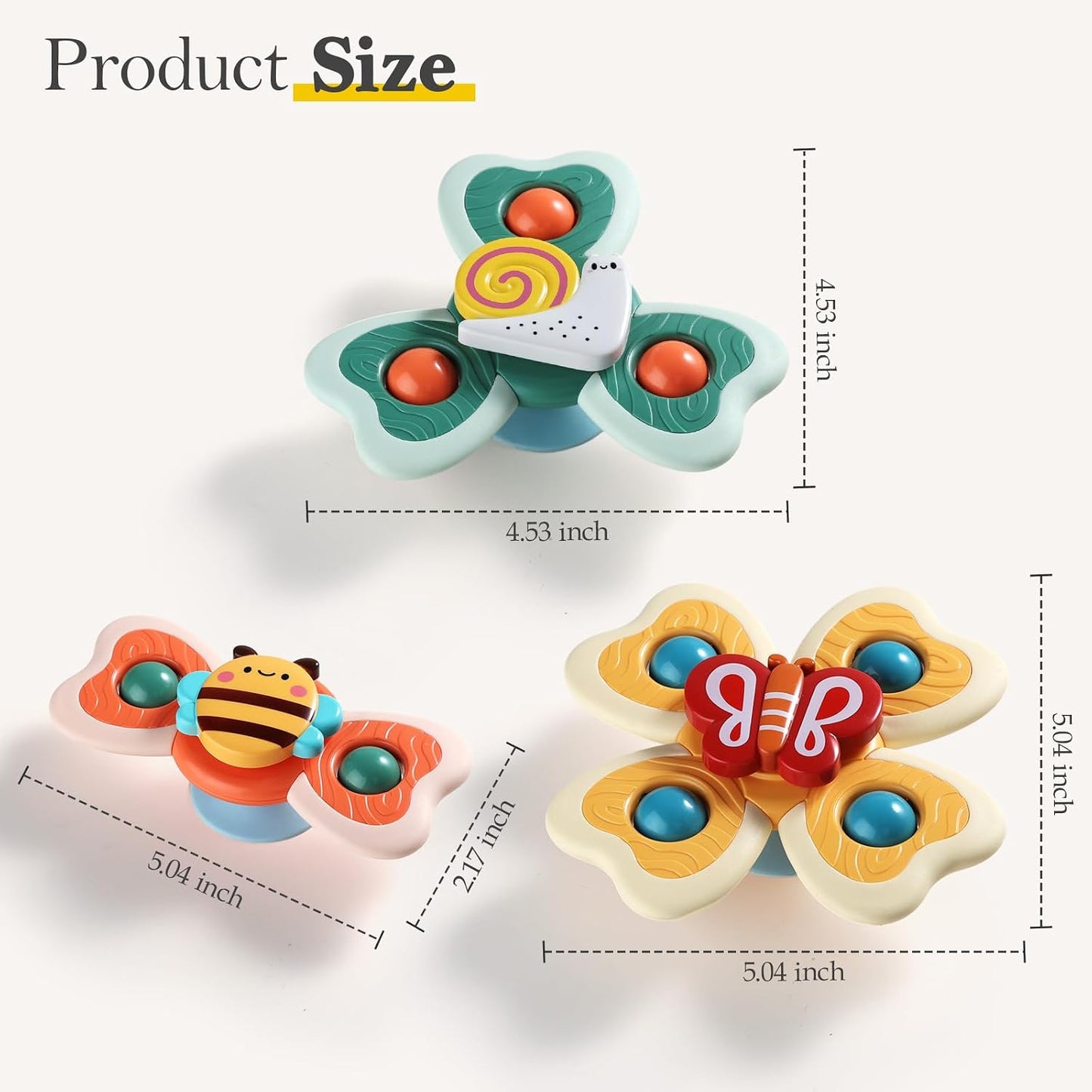 ALASOU Suction Cup Spinner Toys: A Fun and Educational Gift for Toddlers