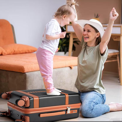 Lumesner Handgepäck Rucksack, extra großer 40L Flugzugelassener Reiserucksack für Damen & Herren