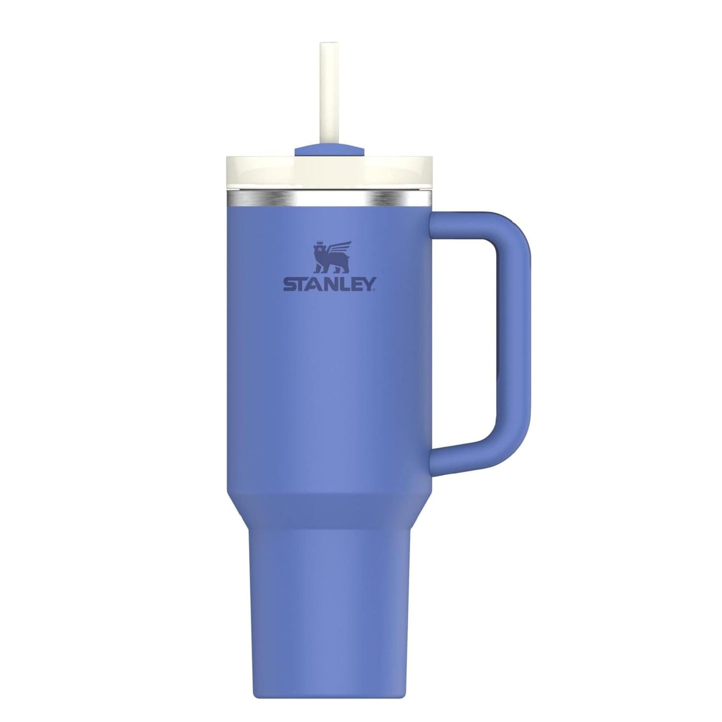 Stanley Quencher H2.0 Tumbler with Handle and Straw 40 oz | Flowstate 3-Position Lid | Cup Holder Compatible for Travel | Insulated Stainless Steel Cup | BPA-Free | Almond Rose