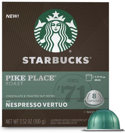 Starbucks By Nespresso Single Origin Columbia Coffee Pods, Medium, 8 Coffee Pods