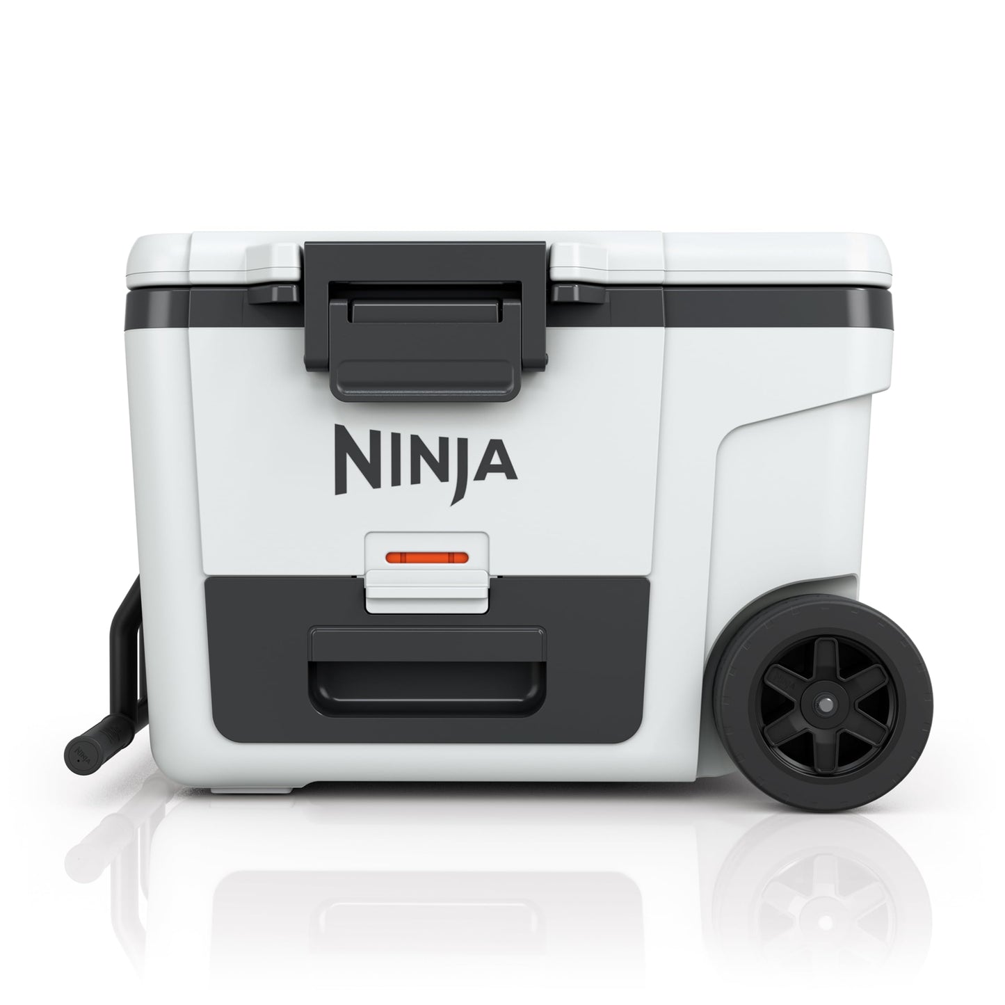 Ninja FrostVault 45QT Cooler with Wheels | Insulated with Temp Dry Storage Drawer | Keeps Ice Cold for Days | for The Beach, Camping, Picnics & More | Halocline Green | FB245TL