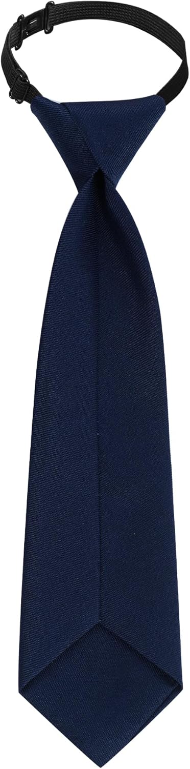 Sucrain 1 Stück Jungen Krawatte Vorgespunden Verstellbares Halsband Krawatte für Hochzeit Abschlussfeier Schuluniformen