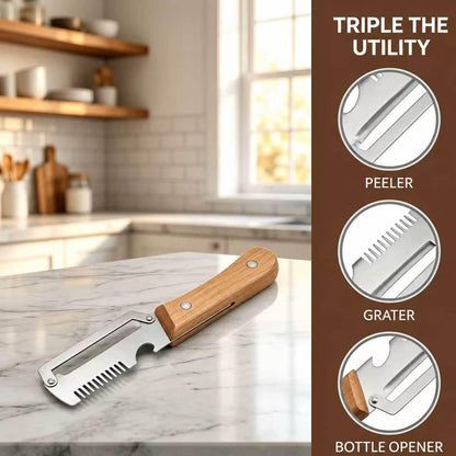2Pcs Multifunctional Vegetable Peelers