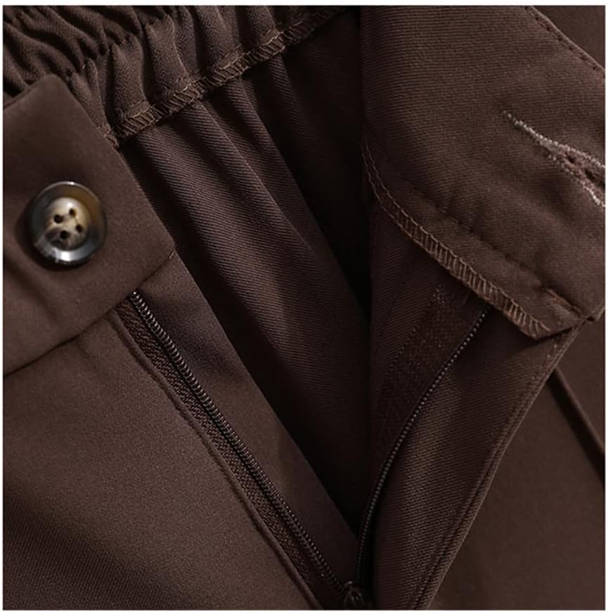 Women Chic Office Straight Pants