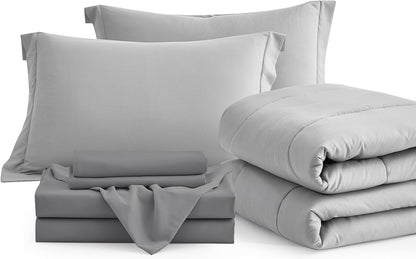 Light Grey Comforter Sets for a Cozy Bedroom