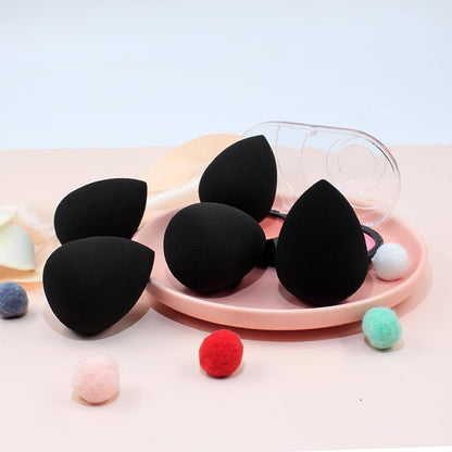 BEAKEY Make-up-Schwamm-Set, 5 Stück, mikroporös, geringe Absorption, weiche, latexfreie Foundation-Beauty-Schwämme und -Blender für Puder-Creme
