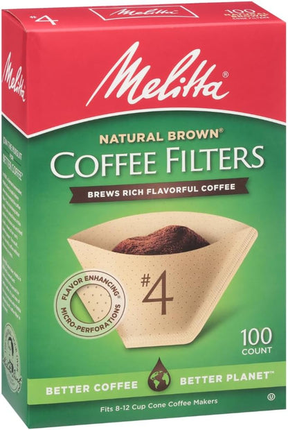 Melitta 625000 Bambus Super Premium Kaffeefilter, Grün