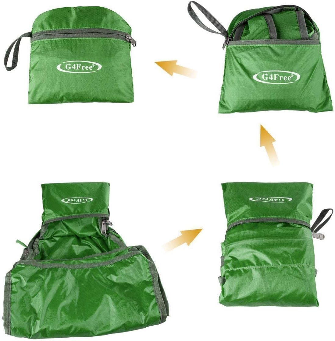 G4Free 20L Lightweight Packable Backpack Foldable Travel Hiking Daypack for Men and Women