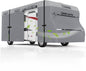 Umbrauto Class C RV Cover Fits 29-32’, Class C Motorhome Camper Cover, Heavy Duty 7 Layers Top Windproof Breathable RV Cover with 3Pcs Extra Straps, Adhesive Repair Patches, 6 Gutter Covers