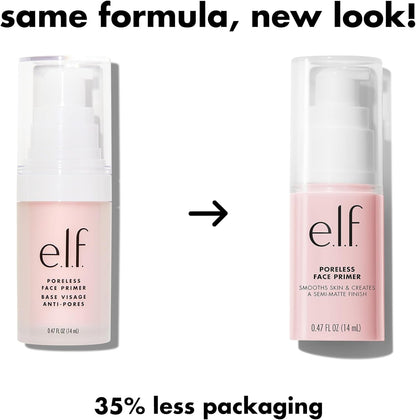 e.l.f. Poreless Face Primer. Make-up-Grundierung für ein makelloses, glattes Hautbild, verleiht dem Make-up Haltbarkeit, angereichert mit Teebaum