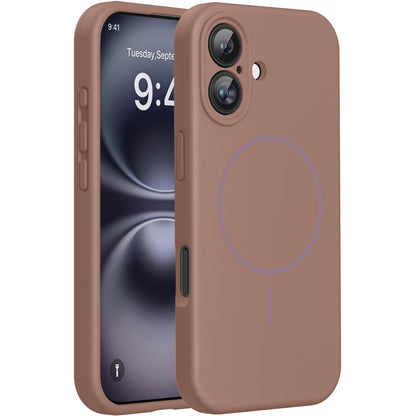 Miracase Magnetic for iPhone 17 Pro Case, Compatible with MagSafe, Integrated Silicone Camera Control Cover, 3.0mm Thicken Shockproof Drop Protection Phone Case for 17 Pro,Dark Blue
