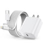 [Apple MFi Certified]10FT Fast iPhone Charger,Extra Long Apple Charger Fast Charging 2Pack USB C Charger Block Plug + 10Foot Lightning Cable Cord for iPhone 14/Pro/Pro Max/Plus/13/12/11/XS/XR/X/SE2022