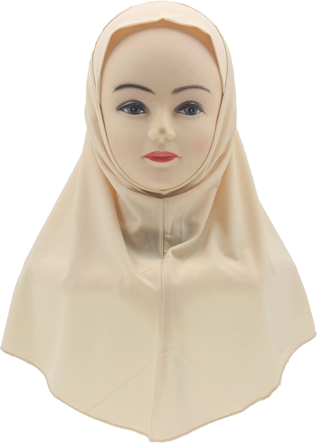 Mädchen Hijab Muslim Kinder Kopftuch Uni für 6-11 Jahre Fertig zum Tragen