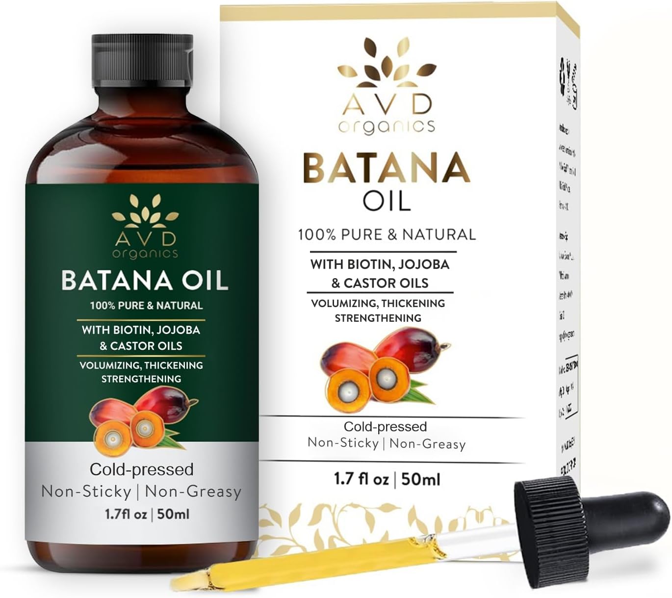 AVD Organics Rosmarinöl für Haarwachstum & Kopfhaut | Mit Biotin angereichert | Haarstärkend, pflegend und voluminös | Mit Jojoba- & Rizinusöl angereichert | GVO-frei 120ml