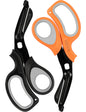 MEUUT 2 Pack Medical Scissors Trauma Shears for Left and Right Hand -Patented Bandage Scissors All Purpose with Non-Stick Blades, Surgical Grade Shears Stainless Steel EMT Scissors for Nurses EMT