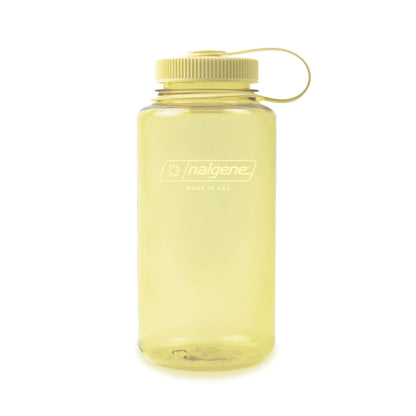Nalgene 32 oz Wide Mouth Water Bottle | BPA-Free, Durable & Leak Proof, Lightweight Bottle for Hiking & Gym, Work & Travel